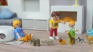 Playmobil Film quotGibt es Geisterquot Familie Jansen  Kinderfilm  Kinderserie [upl. by Ainessey428]