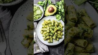 Vegan Recipe Vegan Avocado Pesto Pasta  A Creamy Flavorful and PlantBased Delight [upl. by Suellen62]