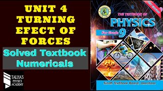 Class 9 Physics Numerical Chapter 4 Turning Effect of ForcesSindh Board [upl. by Nalid811]