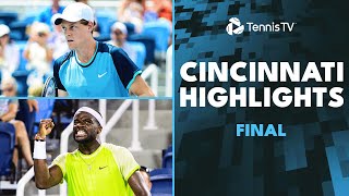 Jannik Sinner vs Frances Tiafoe For The Crown 🏆  Cincinnati 2024 Final Highlights [upl. by Powel3]