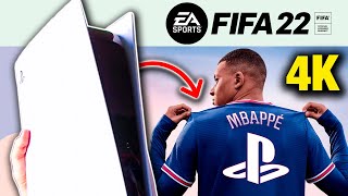 así es FIFA 22 en PS5 con Hypermotion 💙 GAMEPLAY 4K e IMPRESIONES [upl. by Lainey]