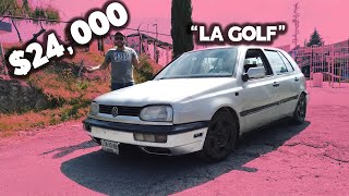 ¿Qué te ofrece un Vw Golf por 24000 pesos GOLF 1992 [upl. by Fendig502]