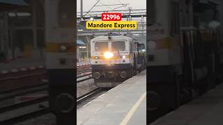 Delhi Cantt Arrival Mandore Express JodhpurDelhi shorts indianrailways trainvideo [upl. by Lotus]