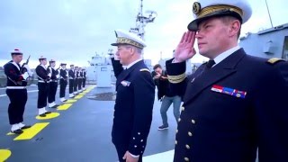 La Marine Nationale réceptionne la Fremm Languedoc [upl. by Rolland]