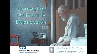 Dementia Delirium amp Depression in Older People  Video 1  Dementia Training for Adult Social Care [upl. by Sadira]