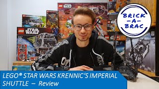 LEGO® Star Wars 75156 Krennics Imperial Shuttle  Review deutsch [upl. by Mungovan]