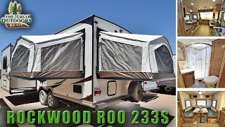 Hybrid Expandable RV 2018 FOREST RIVER ROCKWOOD ROO 233S Pop Out Colorado Camper [upl. by Gershon]