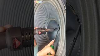 18 Inch dj repairing gurutech viral ytshort electronics djspeakerrepair [upl. by Nebe]