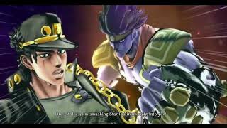 Jotaro saying Star Platinum Over Heaven Jojos Bizarre Adventure Eyes Of Heaven summoning SPOH [upl. by Cordier]