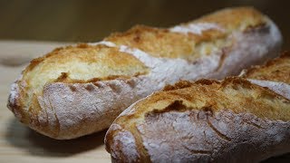 Poolish Baguette Recipe [upl. by Seldan243]