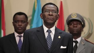 Teodoro Obiang wins 6th term in Equatorial Guinea  Africanews [upl. by Dosi99]