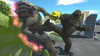 Godzilla X Kong The Cosmic War Begins  Animal Revolt Battle Simulator [upl. by Ume]