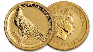 Unboxing 110 oz Gold WedgeTailed Eagles From Perth Mint [upl. by Ahsikin421]