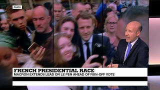 France Presidential Debate Macron widens lead over Le Pen in final days before vote [upl. by Kirad]