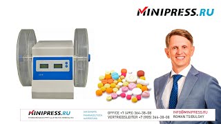 Härteanalysator für Labortabletten CS03 Minipressru [upl. by Severin]