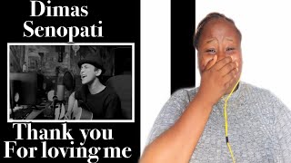 🇮🇩 MUSIC LOVER REACTS  DIMAS SENOPATI  Thank You For Loving Me  Bon Jovi  REACTION [upl. by Leahci]