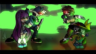 【FNF】No More Deals｜chara and Koishi and yuri and tabi Cover [upl. by Orlov436]