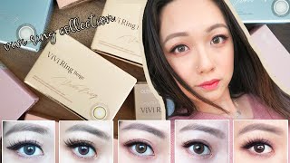 Olens Vivi Ring Beige  FULL Vivi Ring Collection Review and Close Up [upl. by Nasia]