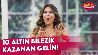 14 Puan Fark Atarak 10 Altın Bileziğin Sahibi Hangi Gelin Oldu  Gelinim Mutfakta 18 Ekim Cuma [upl. by Jolynn632]