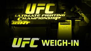 UFC on FUEL TV Sanchez vs Ellenberger Weighin [upl. by Cott]