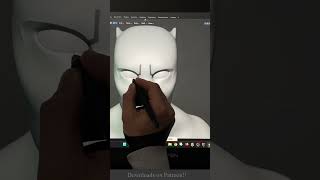 sculpting in blender is soo cool  XPPen Artist 22 [upl. by Mmada]