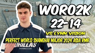 DRILLAS Woro2K 2214 vs Lynn Vision Ancient  Perfect World Shanghai Major 2024 Asia  CS2 POV [upl. by Krever]