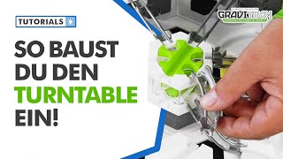 GraviTrax Bauanleitung Tutorial zum PRO ActionStein Turntable [upl. by Clari]