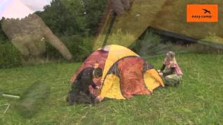 Easy Camp Quasar 300 Tent Pitching Video  Just Add People [upl. by Eachelle]