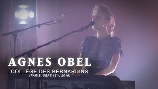 Agnes Obel LIVECOLLEGE DES BERNARDINS France Sept15th 2016 VIDEO FULL CONCERT [upl. by Agatha304]