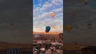 cappadocia cappadociaballoon hotairballoon turkeyvlogs [upl. by Eimarrej]