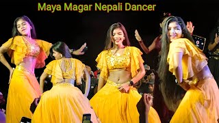 dhodi pe chatni malaiya balam karihaiya daba di dj maya dance [upl. by Einnel410]