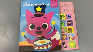 PinkFong Kids’ favorite Songs Sound book 10 Songs [upl. by Letsirc473]