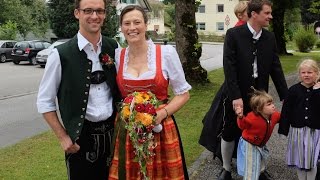 Bavarian Black Forest Wedding • Marriage in Dirndl and Lederhosen • Trachtenhochzeit [upl. by Libb]