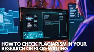 Plagiarism kaise check kare  How to check plagiarism in research paper  How to check plagiarism [upl. by Eniagrom793]