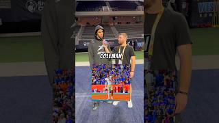 FSU WR amp NFL Draft prospect Keon Coleman talks cfb keoncoleman fsu nfl cfp collegefootball [upl. by Docilla]