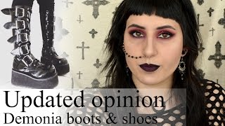 Updated opinion  Demonia boots amp shoes [upl. by Ilrahc]