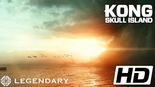 Kong skull island 2017 FULL HD 1080p  Final battle scene Legendary movie clips [upl. by Codel]