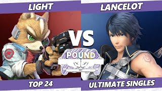 Pound 2022 Top 24  Light Fox Vs Lancelot Chrom SSBU Smash Ultimate Tournament [upl. by Saba]