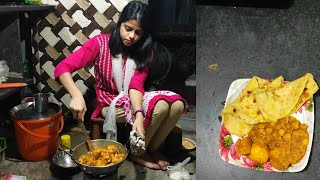 দাদার পছন্দের চানাদম বানালাম।। HOW TO MAKE ALLOR DOMKABLI CHOLA RECIPE Time to cook [upl. by Tama]