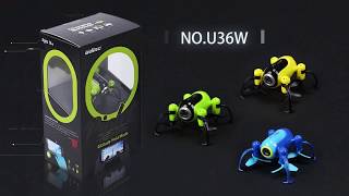 UDI Piglet RTF  Mini WiFi Camera Drone  U36W [upl. by Netsrik]