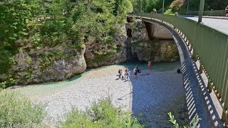 KRANJSKA GORA SLOVENIA 🇸🇮 JASNA LAKE IN THE MIDDLE OF MOUNTAINS OF JULIAN ALPS [upl. by Gnoud471]