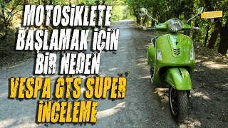 Vespa Gts Super İnceleme [upl. by Inaluahek]