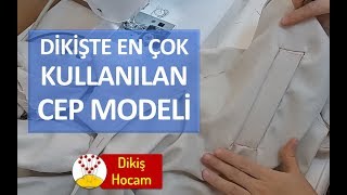 Dikişte En Çok Tercih Edilen Cep Modeli Pratik Şekilde Nasıl Dikilir  Dikiş Hocam [upl. by Nnaarual]