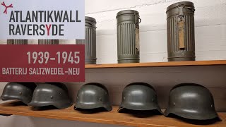 Museum Atlantikwall Raversyde Ostend Teil 2  Part 2  19391945 WW2  Oostende Batterie Salzwedel [upl. by Holly-Anne]