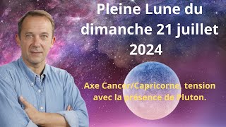 Pleine lune du dimanche 21 juillet 2024 [upl. by Merriott]