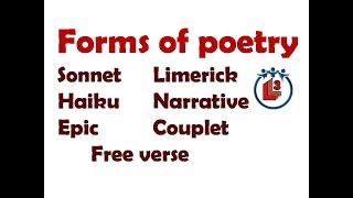 Forms of poetry for grade 2 CTET [upl. by Alorac]