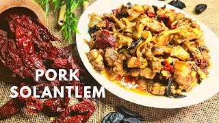 Goan Pork Solantlem Kokum  Pork Solantulem Recipe  Amsol Recipe  Goan Pork Recipes  pork dish [upl. by Perrins]