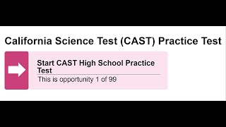 CAST California Science Test 3949 with Answers Explained [upl. by Werd]