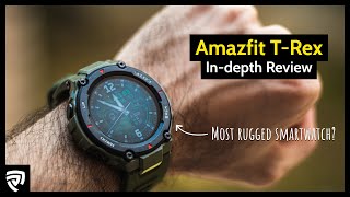 Amazfit TRex INDEPTH Review  Everything You Need To Know 2020 [upl. by Pooley802]