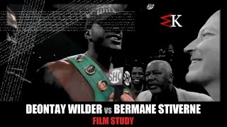 ★ Deontay Wilder vs Bermane Stiverne  Film Study ★ [upl. by Zonnya]